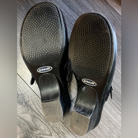 Dr Scholls Dance On Black Brenna Clog Comfort Platform Gel Pac Insole coquette 9 - Picture 4 of 10